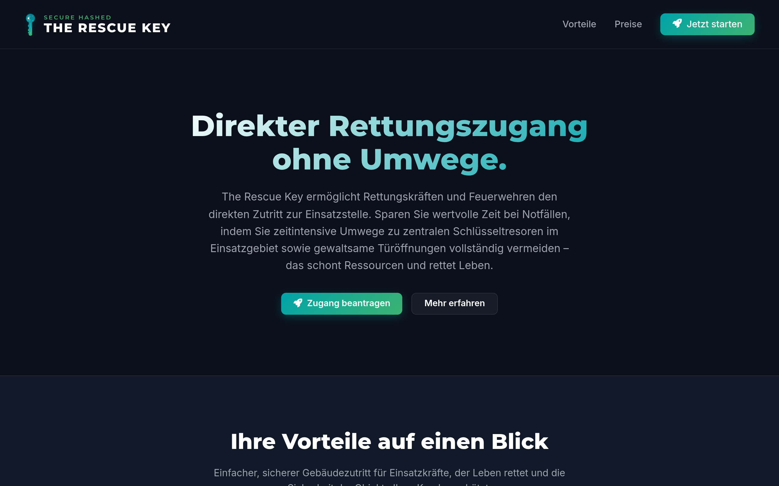 The Rescue Key Live-Ansicht